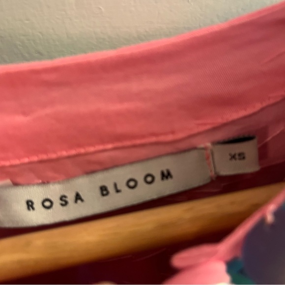 Rosa bloom penny sequin jacket sapphire size xs - Picture 3 of 4